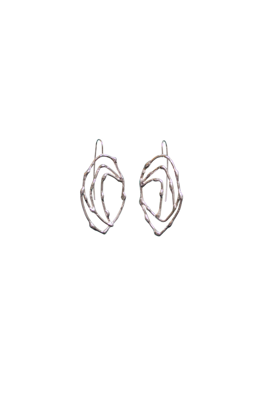Twin tears earrings