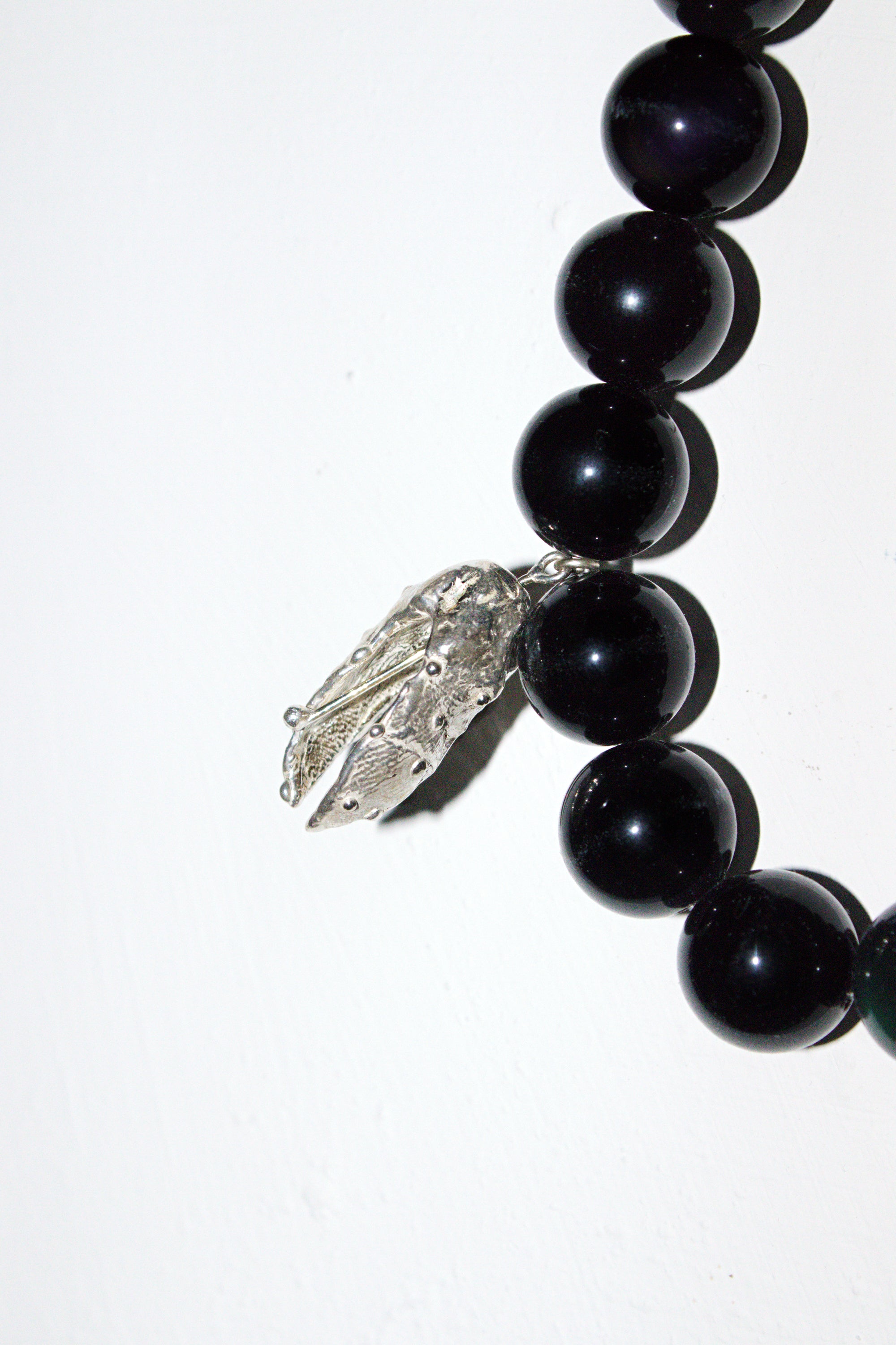 Obisidian necklace