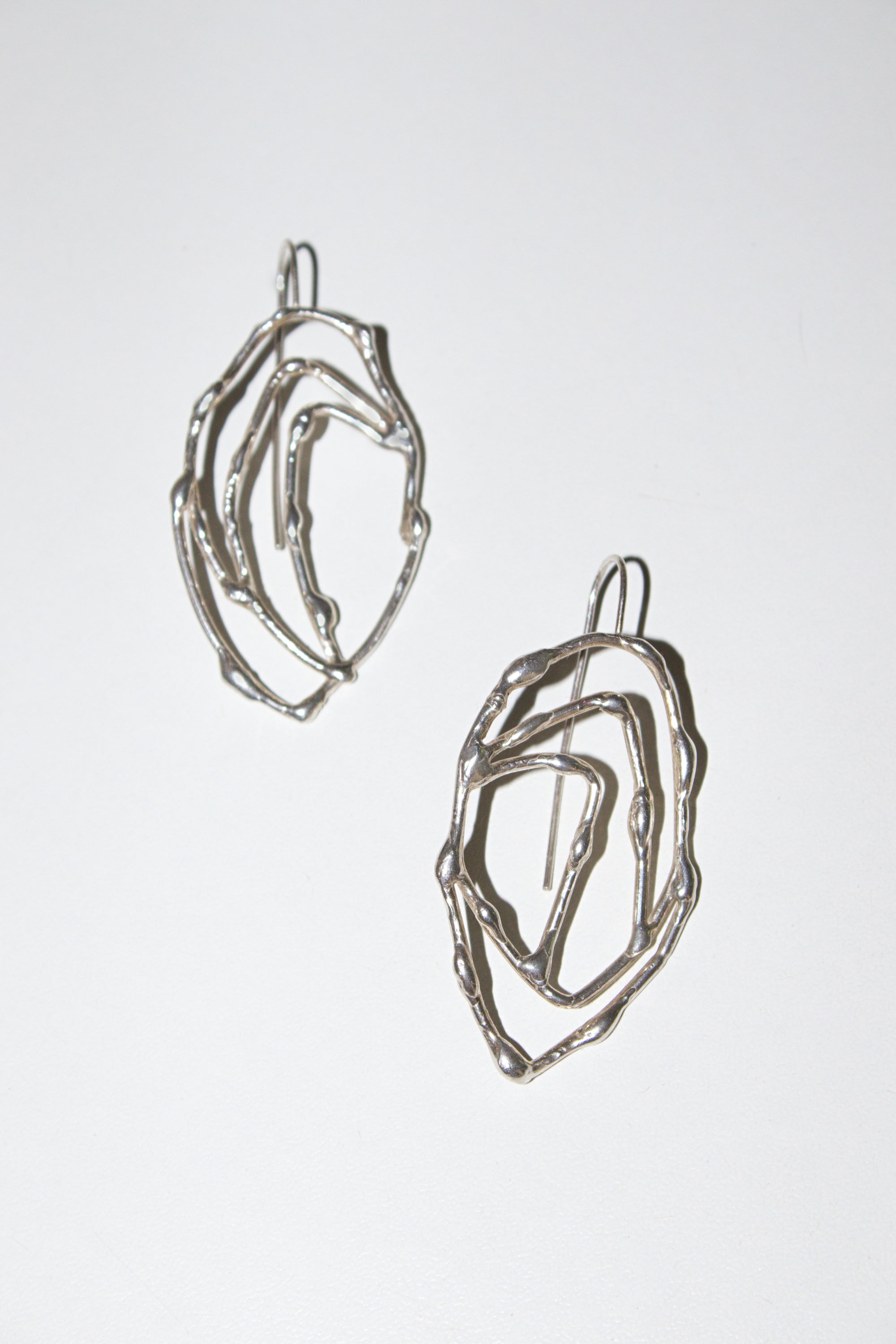 Twin tears earrings