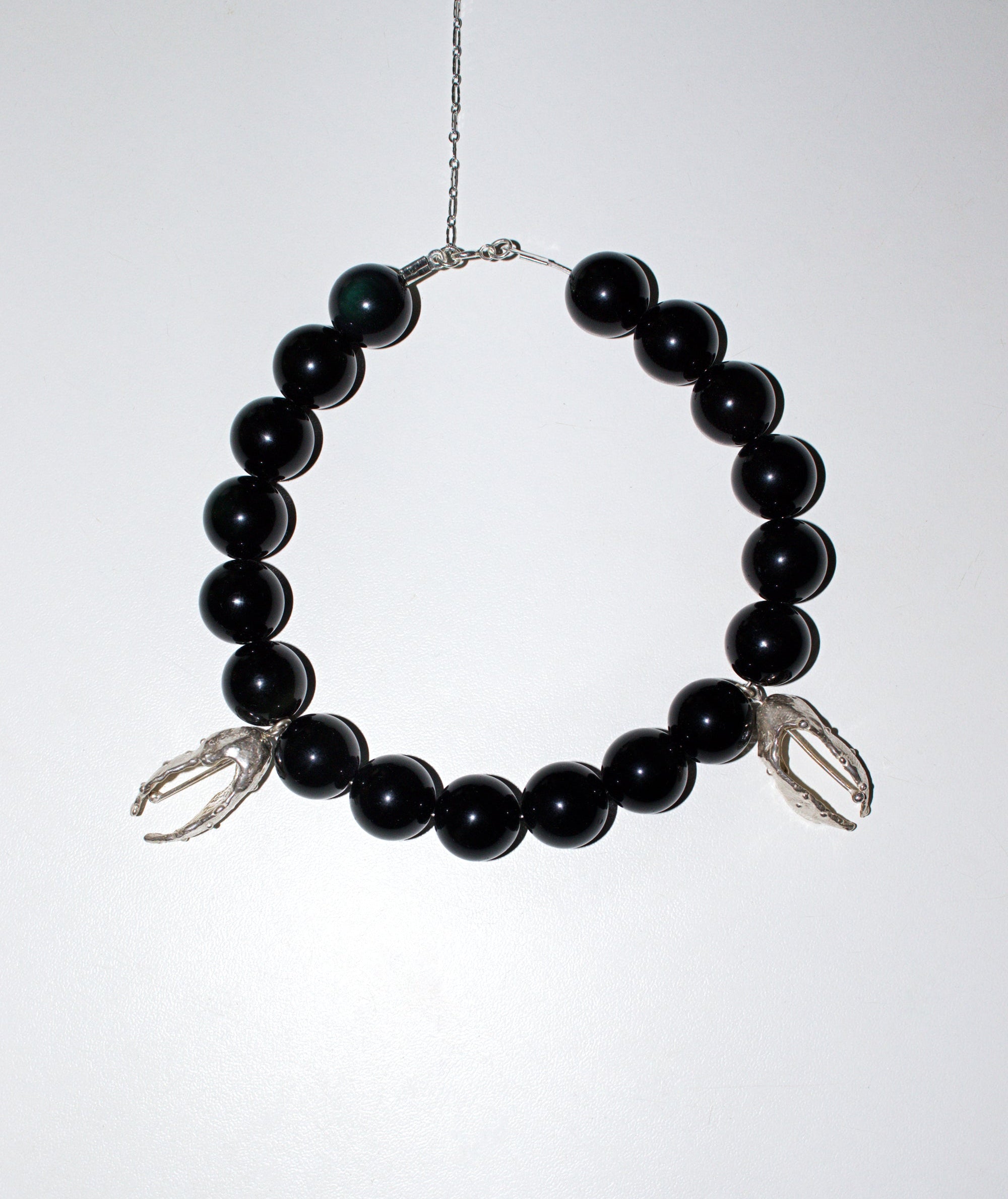 Obisidian necklace