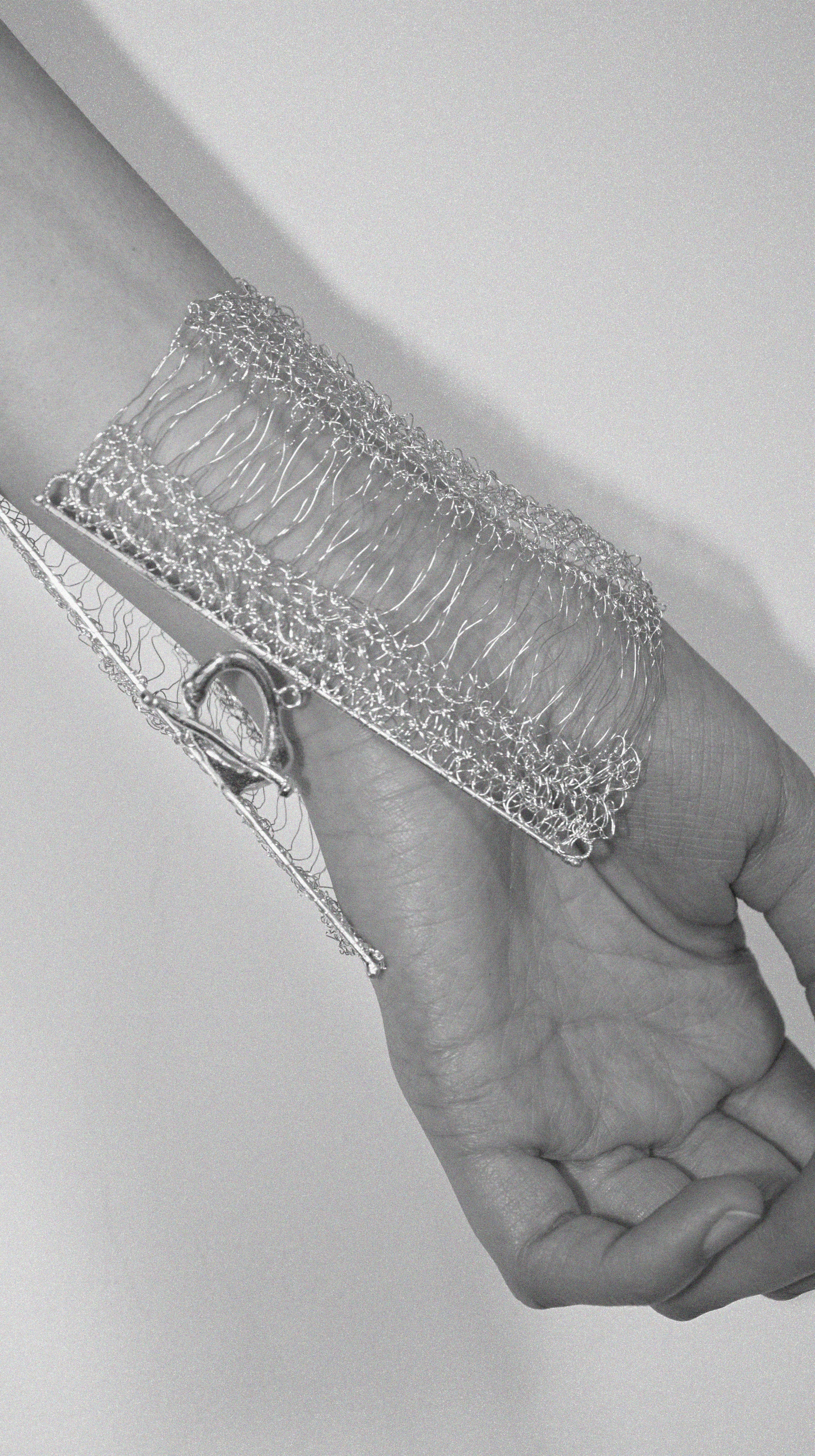 Crochet bracelet