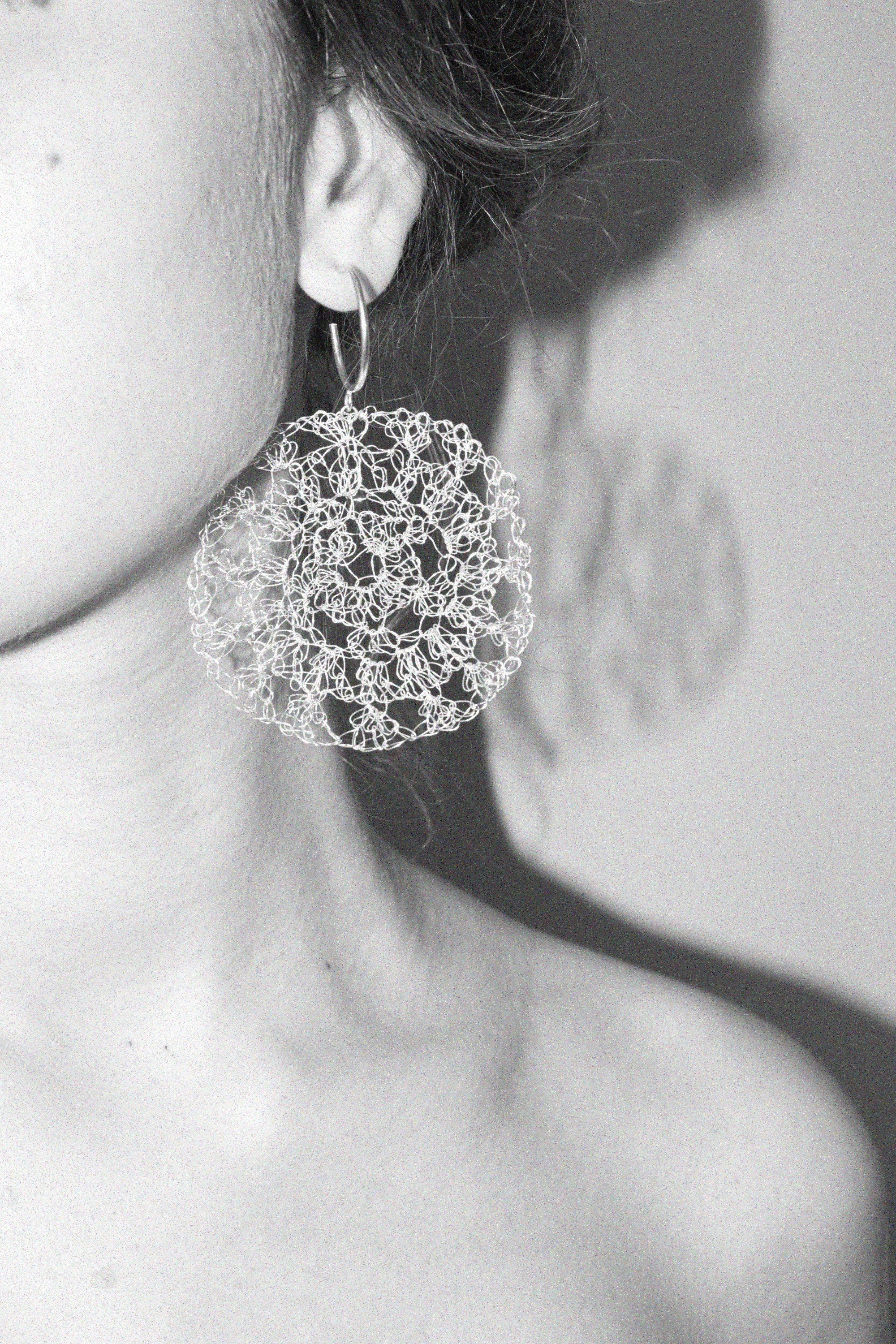 Crochet earrings