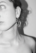 Twin tears earrings