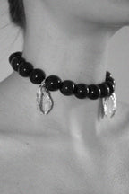 Obisidian necklace