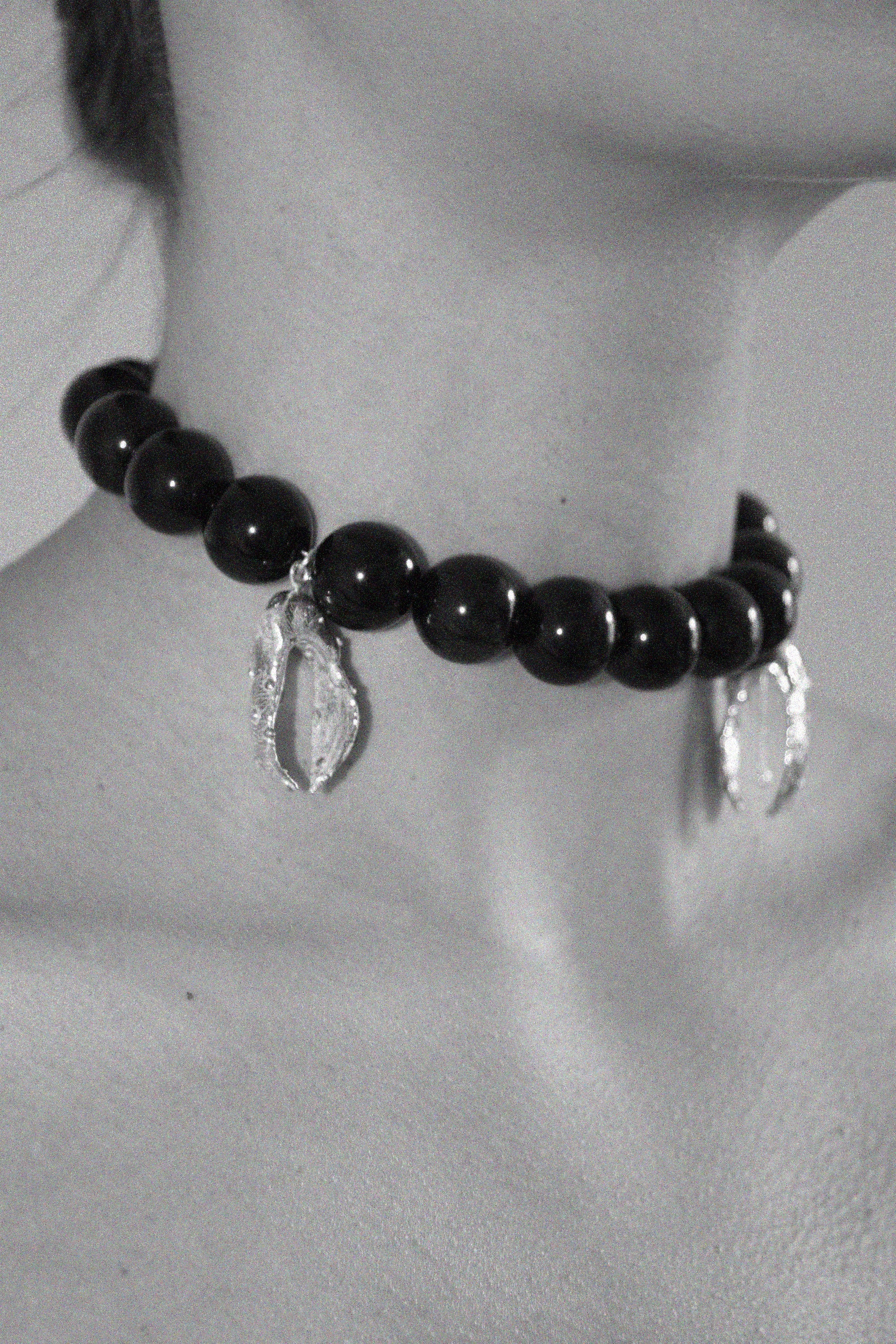 Obisidian necklace